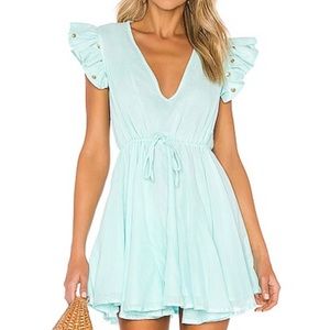 🏷 REVOLVE - Aqua Sundress (New)